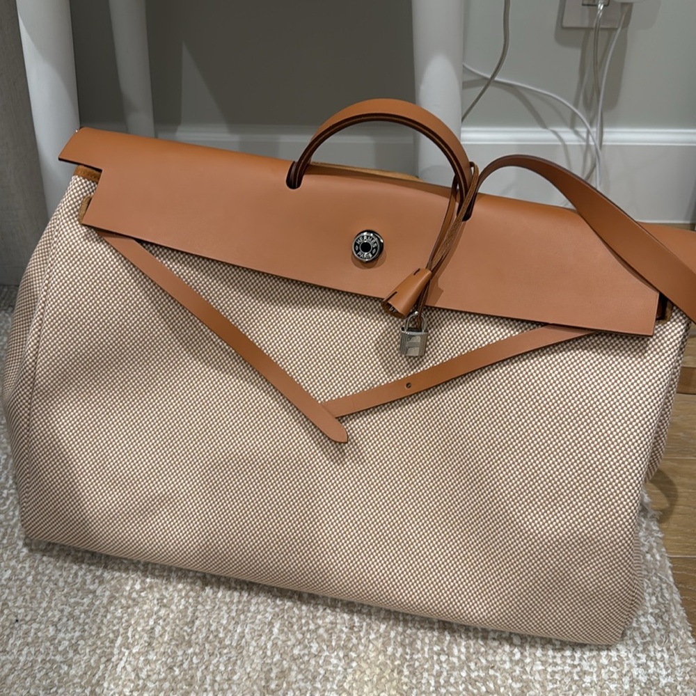 Like new with original box and dust bag selling Herbag Zip cabine bag